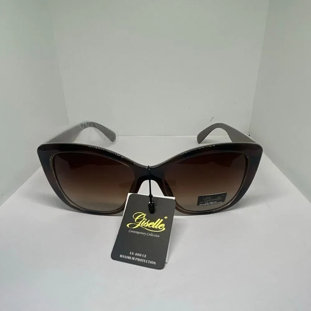 Giselle Contemporary Collection UV400 Cat Eye Sunglasses New with Tags